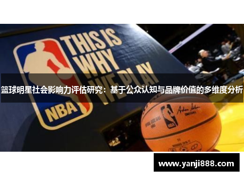 篮球明星社会影响力评估研究：基于公众认知与品牌价值的多维度分析